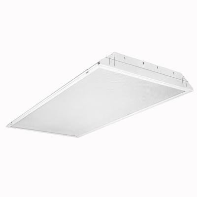 Lithonia Lighting / Acuity 2GT8432A12MVOLT1/4GEB-10IS-LP735 4-Light Lay-In Grid Mount 2GT8 Series Fluorescent Troffer; 32 Watt,