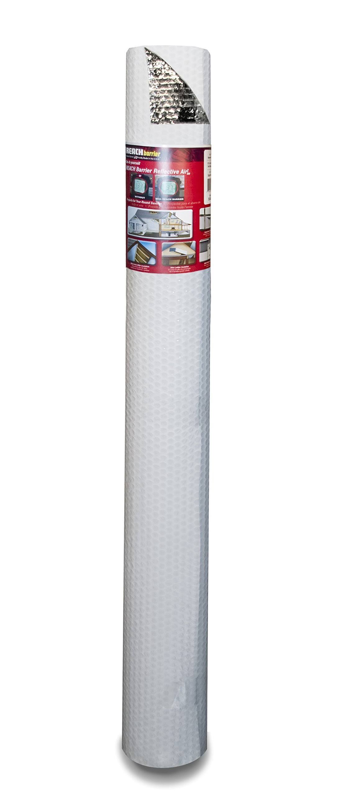 Reach Barrier Ss48050 Air Single Reflective Polyethylene Insulation Roll, 4& x 50&