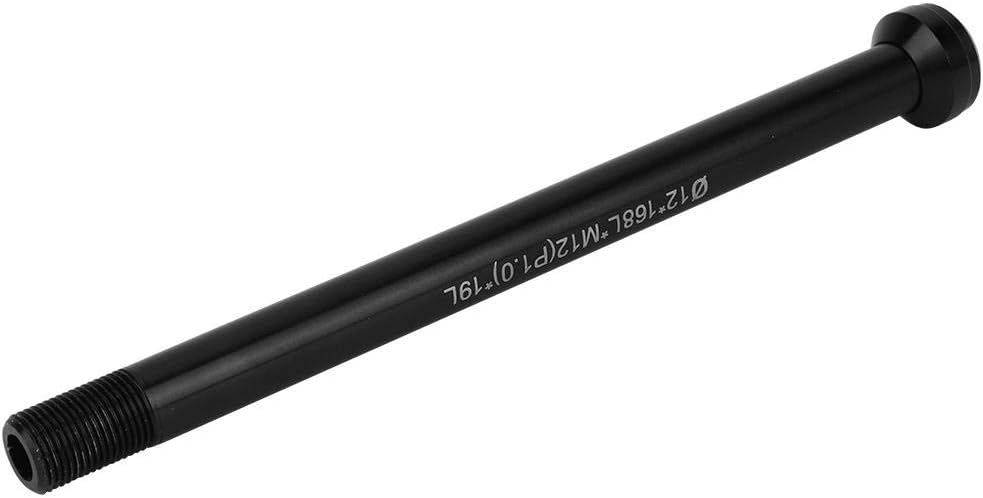 Keenso Bike Thru Axle, Thread 1.0 14212mm Thru Axle Bicycle Front Rear Fork Thru Axle Skewer Bike Repair Replacement for All 14212mm and 1.0 Thread Pitch Frame Pack of 2