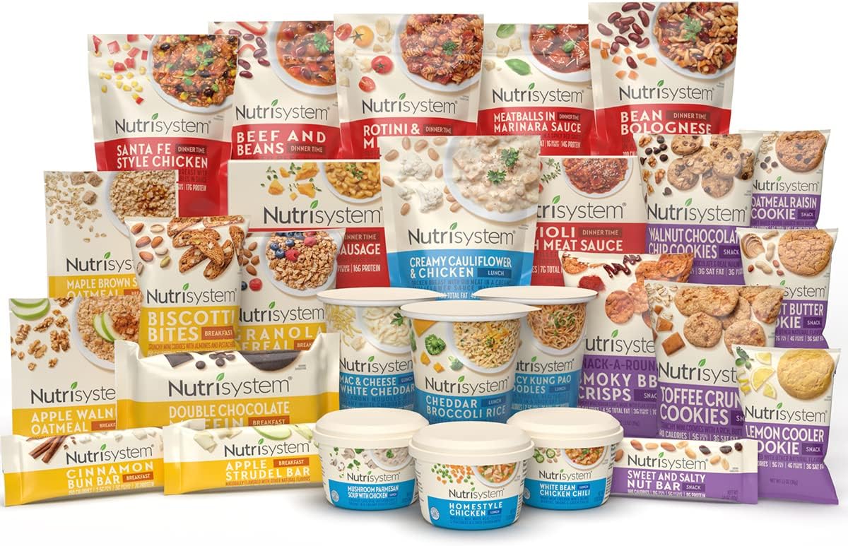 Nutrisystem® Members’ Favorites 7-Day Weight Loss Kit with 28 Delicious Meals & Snacks Pack of 2