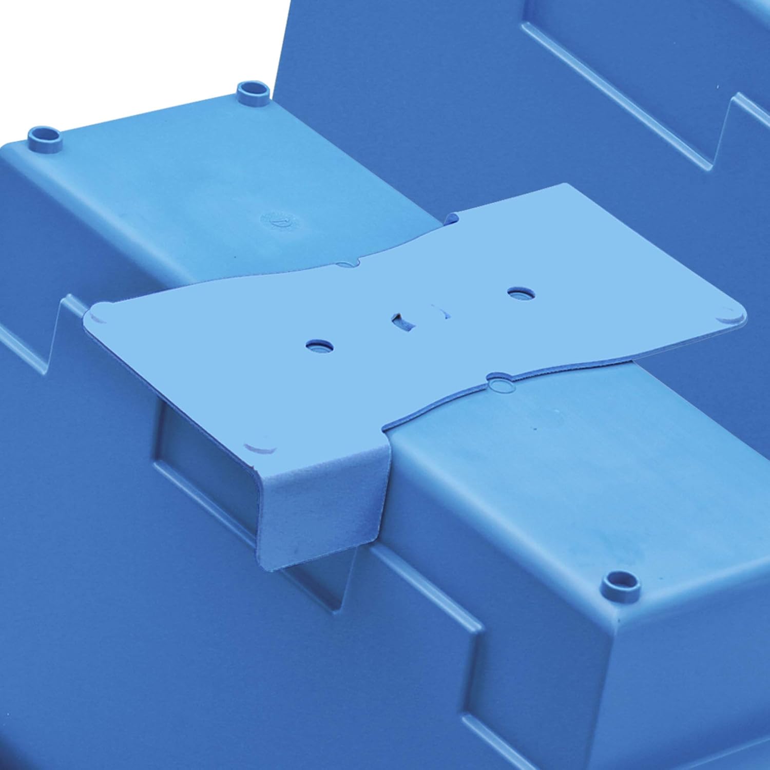 Really Good Stuff Non-Tip Book and Binder Holders, 5½” by 13½” by 7¾” (Set of 6, Rainbow) – Home School. Book, Magazine, Folder Bins with Stabilizer Wings and Label Holder – Durable, Won’t Fall Over Pack of 2