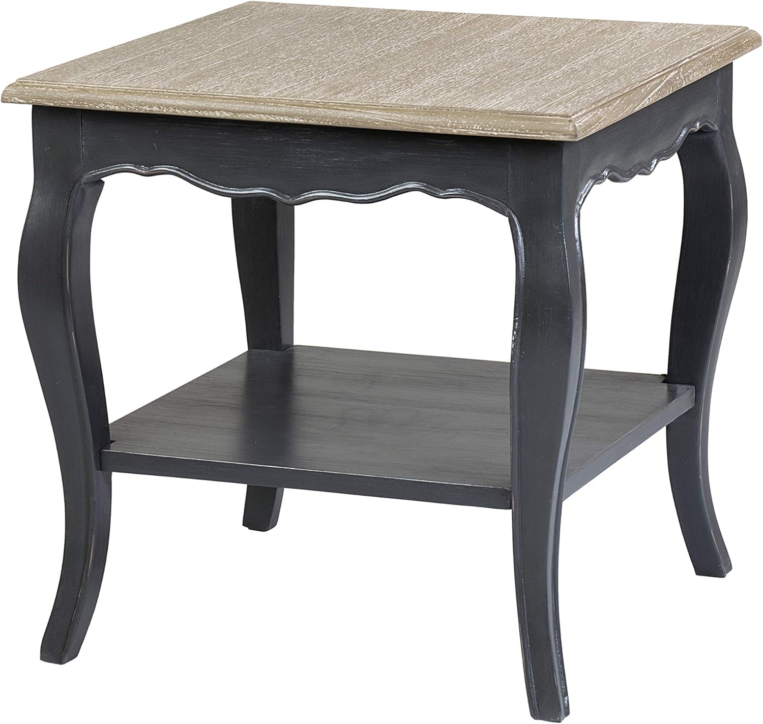 East at Main Robyn end Table, Black