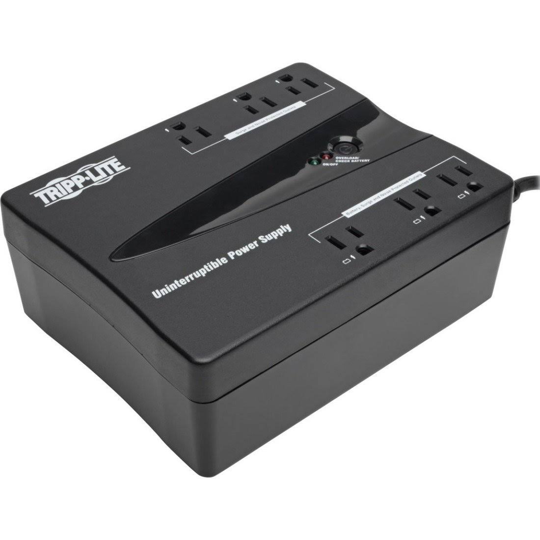 Tripp Lite UPS 350VA 180W Desktop PC - Mac Battery Back Up Compact 120V 6 Outlets