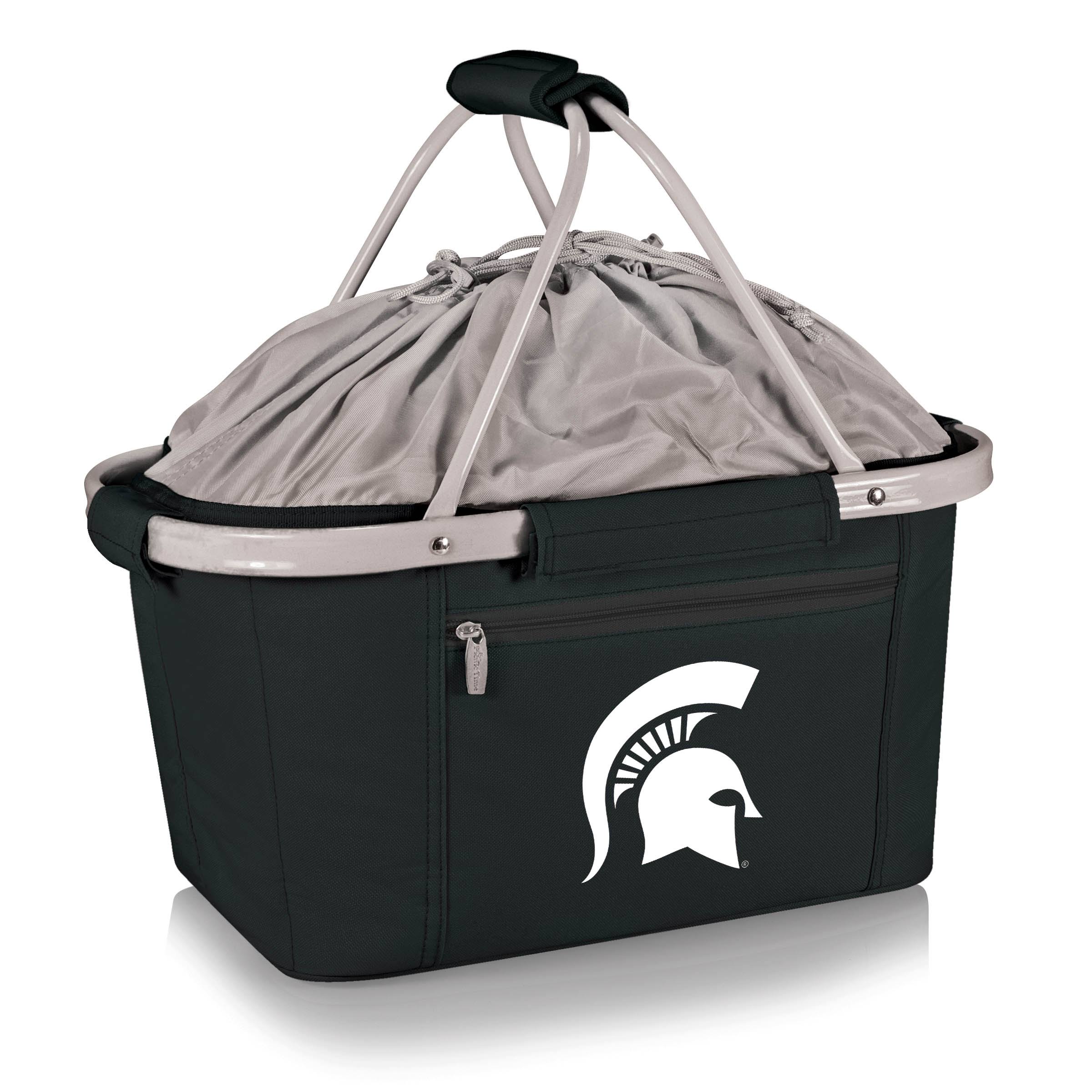 Picnic Time Michigan State Spartans Metro Basket Black