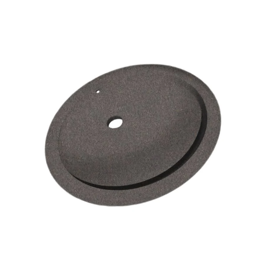 Swan 16-in D x 22.5-in W x 5.5-in H Solid Surface Undermount Bathroom Sink - Canyon