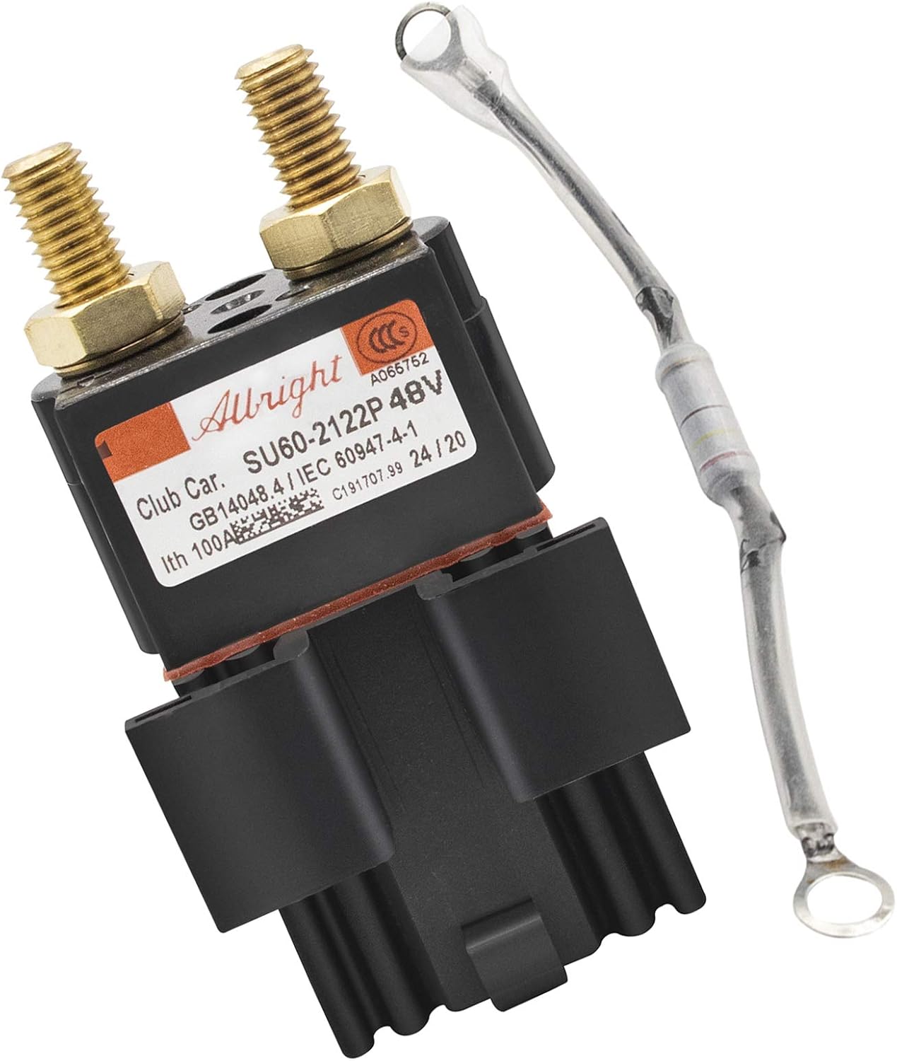 Panglong for Club Car 48 Volt OEM Solenoid New Model DS & Precedent 102865901 Pack of 2