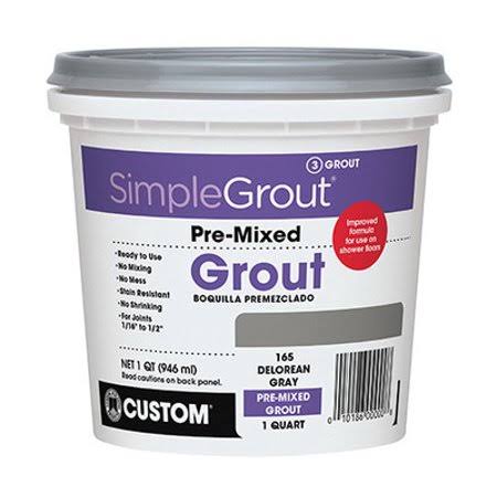 Custom Building Products PMG3801-2 Simple Grout Gallon Haystack Premix Grout