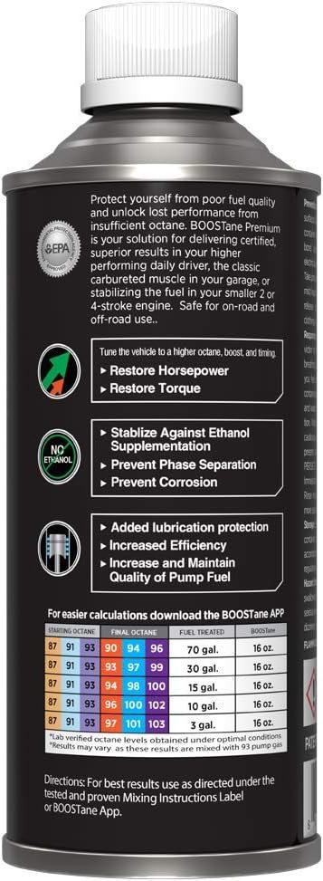 BOOSTane Premium Octane Booster (4 Pack) Pack of 2