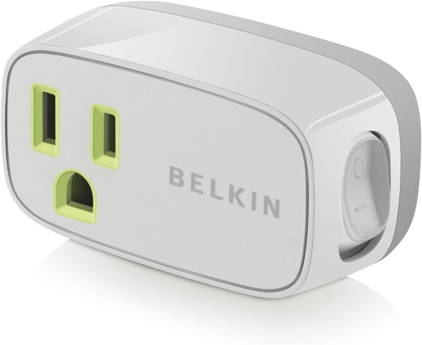 Belkin 8-Outlet Conserve Switch Surge Protector, 4ft Cord and Remote, White Pack of 2