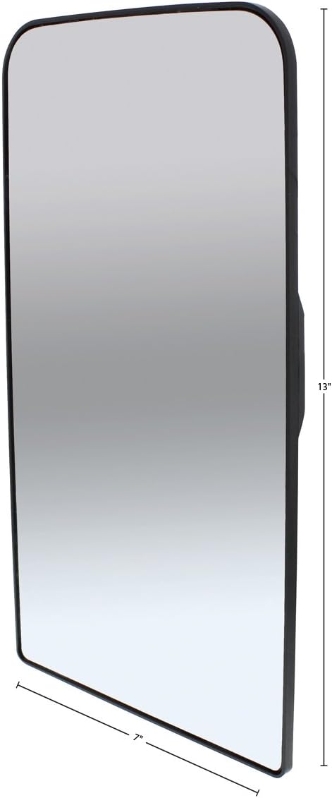 United Pacific Kenworth T600 T660 T800 Main Mirror Glass w/Defrost/Glass Mirror Insert Only