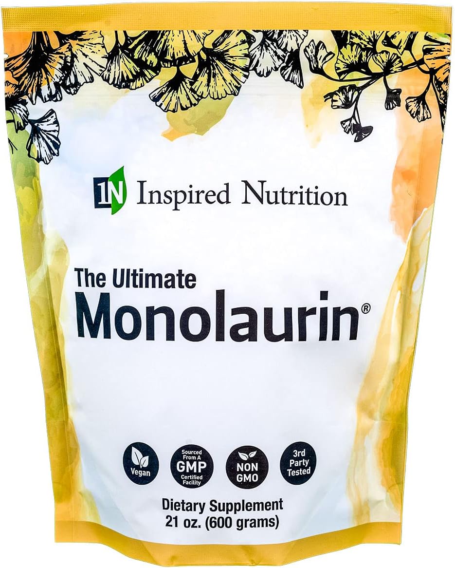 The Ultimate Monolaurin ® - 21 oz - 200 Servings, 3000 mg Each Pack of 2