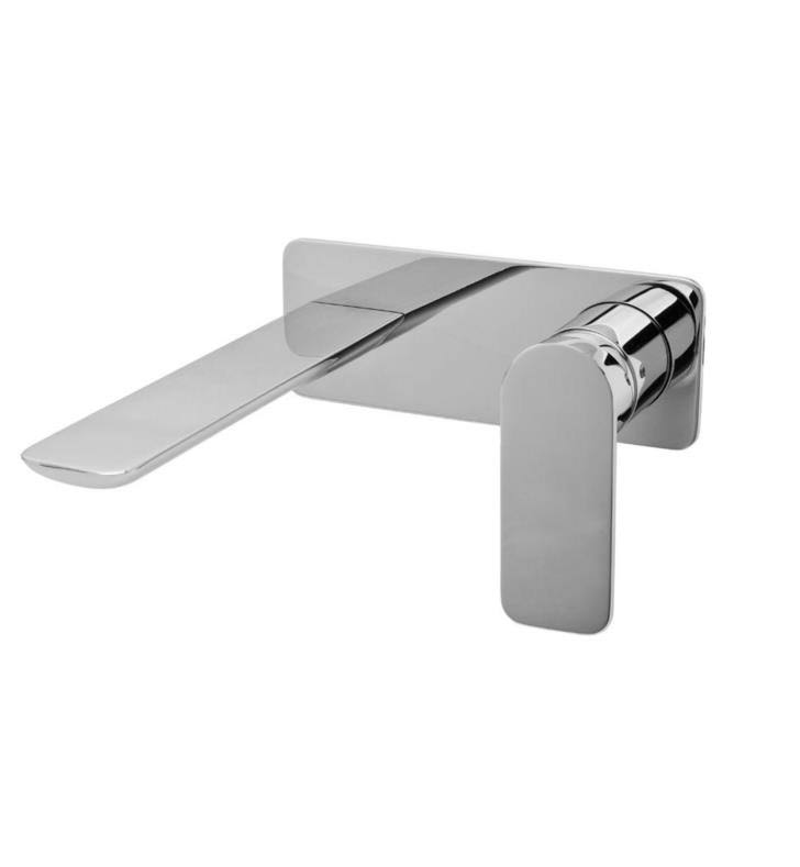 Graff G-6336-LM42W-BK Sento Wall-Mounted Lav Faucet w/Single Handle in Architectural Black