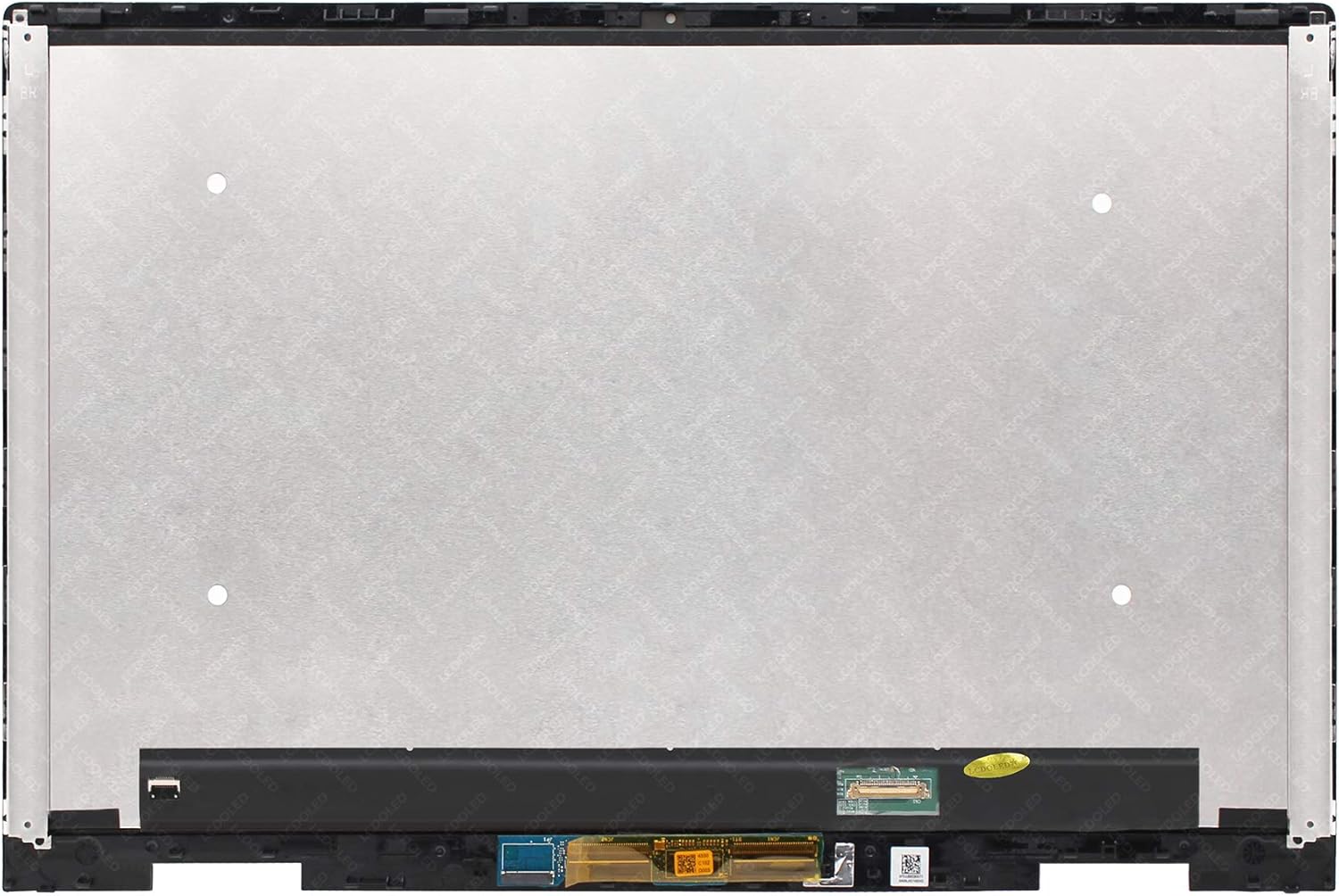 LCDOLED Replacement for HP Envy x360 15-ee 15z-ee 15m-ee 15m-ee0013dx 15m-ee0023dx 15-ee0047nr L93183-001 L93181-001 15.6 inches FHD IPS LCD Display Touch Screen Digitizer Assembly Bezel with Board