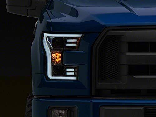 Raxiom Projector Headlights with LED Accent for Ford F-150 2015-2017