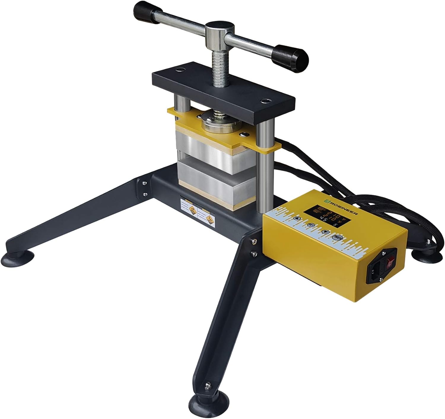 Rosineer Grip Twist Heat Press, 5000+ lbs Force, 3