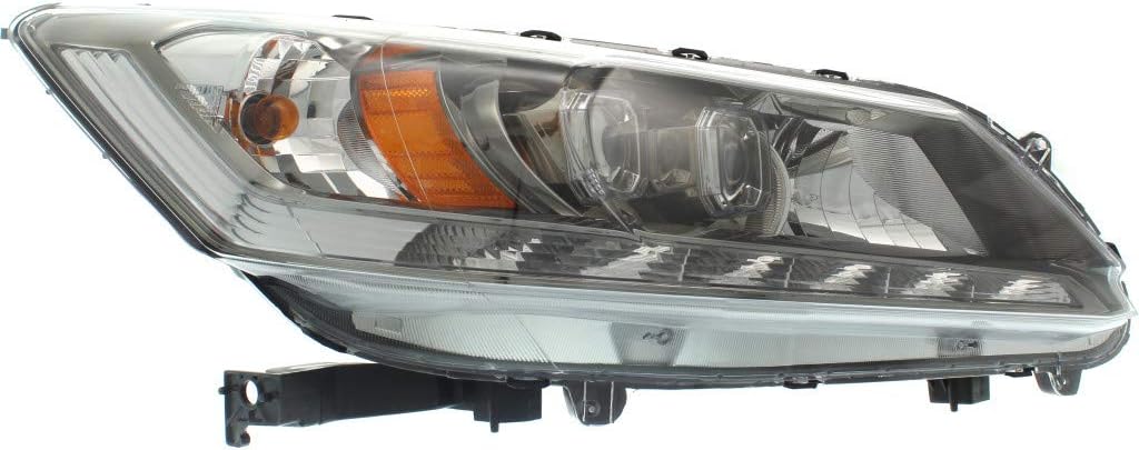 For Honda Accord Sedan 2013 2014 2015 Headlight Assembly LED w/DRL Passenger Side For HO2503152 | 33100-T2A-A51