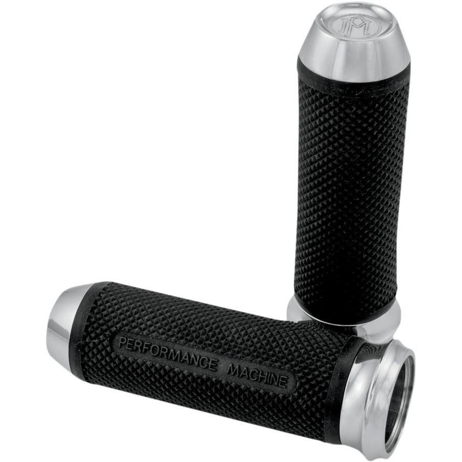 Performance Machine 0063-2027CH Elite Grips Chrome