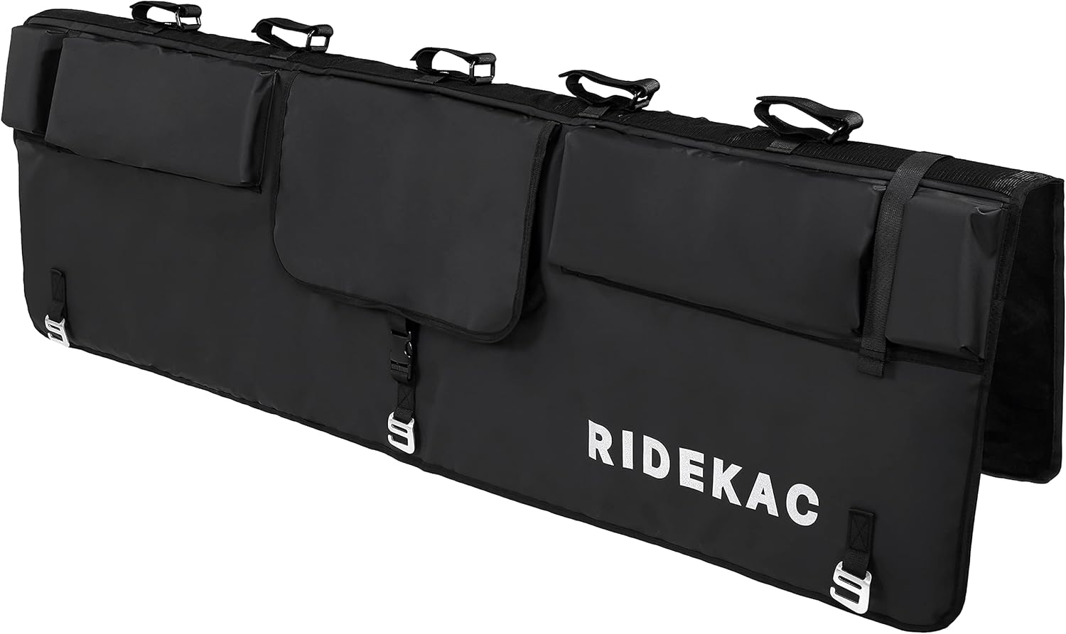 Ride KAC Bike Tailgate Pad for Trucks with 2 Storage Pockets for Tools and Gear, Carry Mountain, Road, Or Gravel Bikes, 54