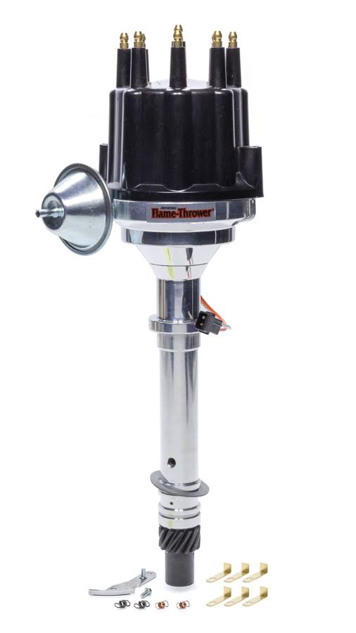 D300710 Pertronix Ignition Billet Distributor Chevy V8 - Black Male