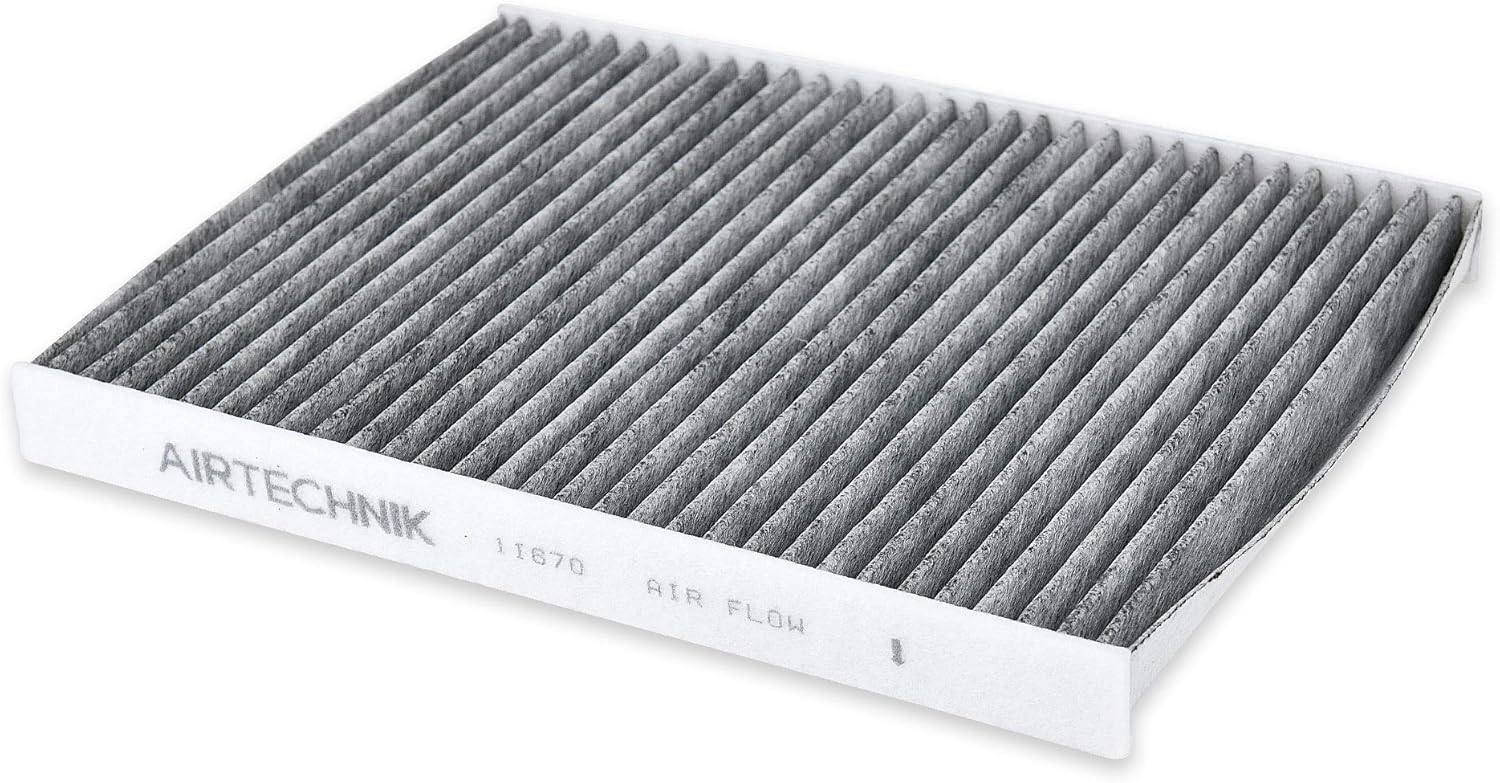 AirTechnik CF11670 Cabin Air Filter w/Activated Carbon | Fits Ford Ecosport 2018-2022, Fiesta 2011-2019
