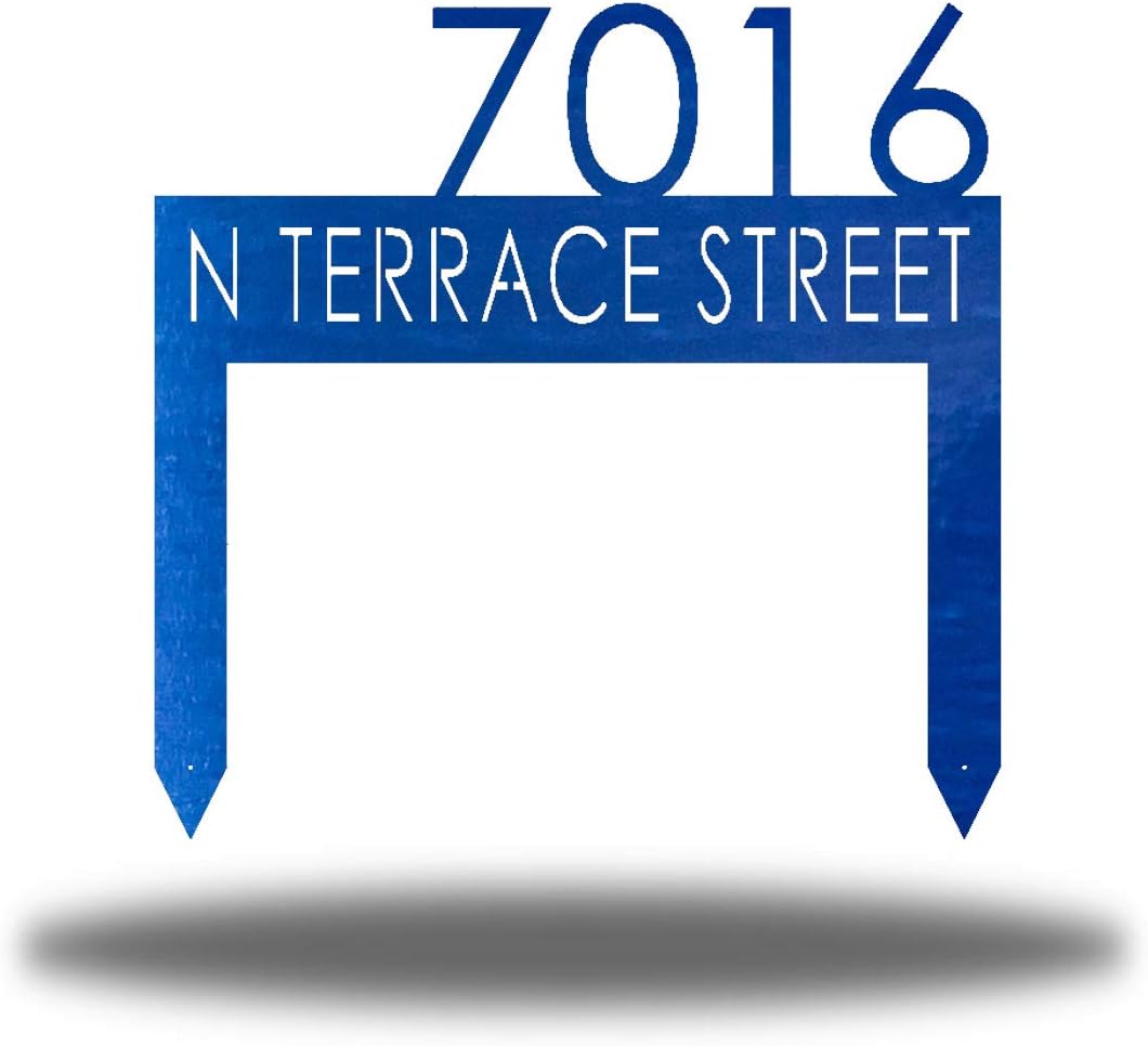 Riverside Designs Classic Personalized Address Yard Sign (17