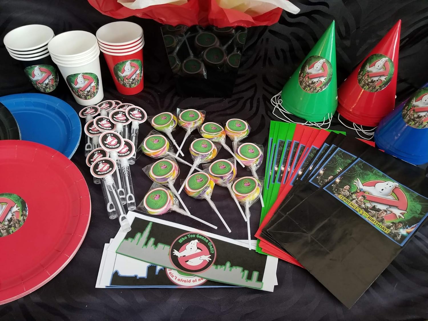 Ghostbuster Party Supplies Pack
