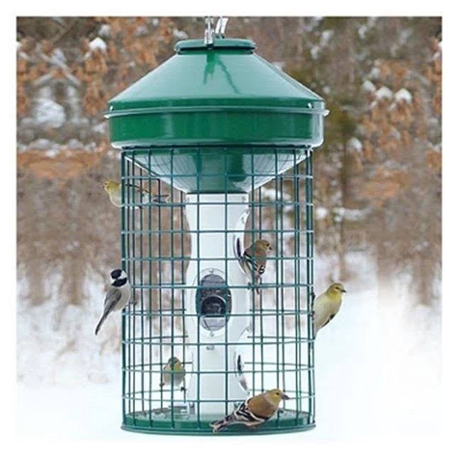 Woodlink NAAV1MNP Caged Bird Feeder, 18-Lb. Capacity