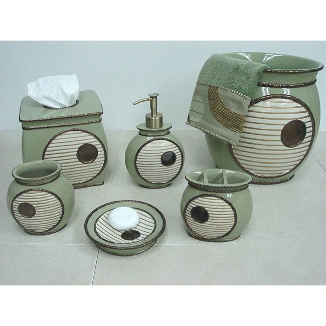 Sherry Kline Encircle 6 Piece Bathroom Accessory Set