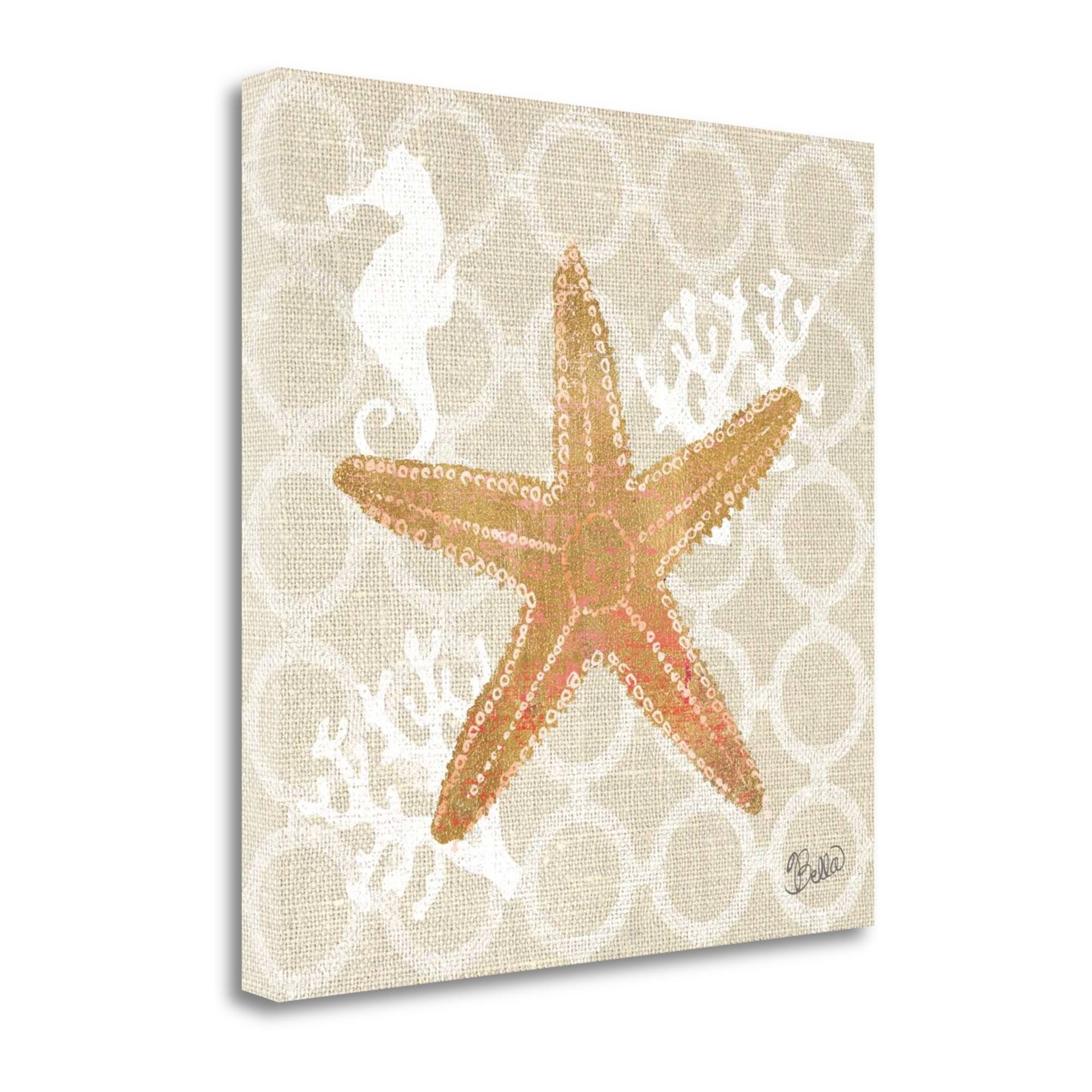 Tangletown Fine Art Beach Linen Starfish by Studio Bella
