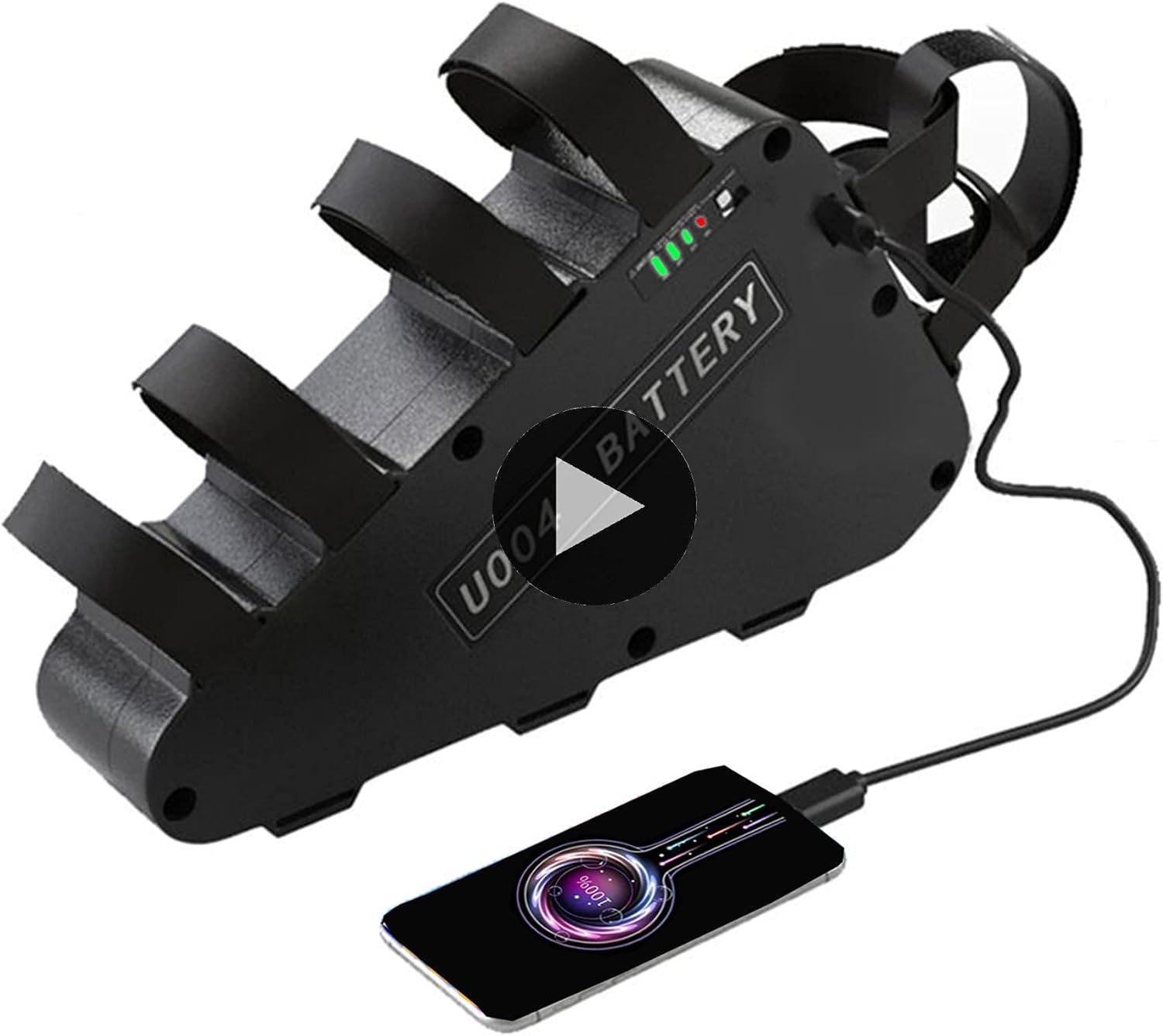 Unit Pack Power (USA Warehouse) Ebike Battery 36V 48V 52V 20AH Long Range Battery for 1800W- 200W Motor (with Charger, Power Switch, USB Port)