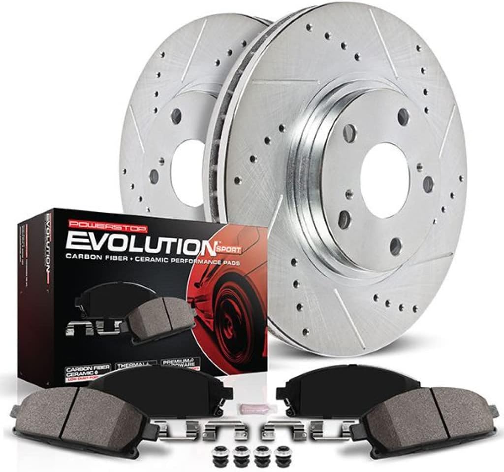 Power Stop Brake Kits For Honda Accord 2003-2012 Front Z23 Evolution Sport | K1043