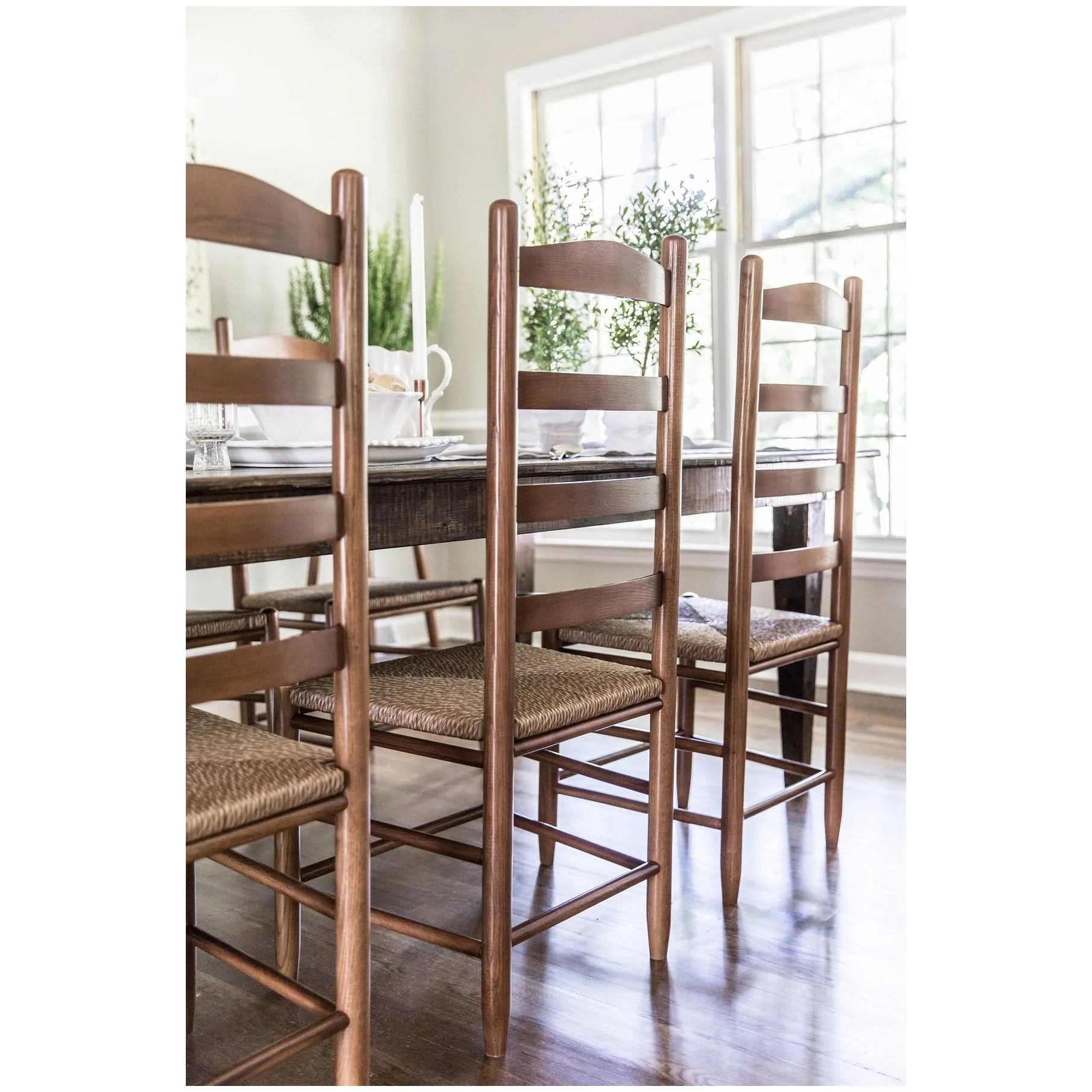 Dixie Seating Morrisette Shaker Style Ladder Back Dining Chair