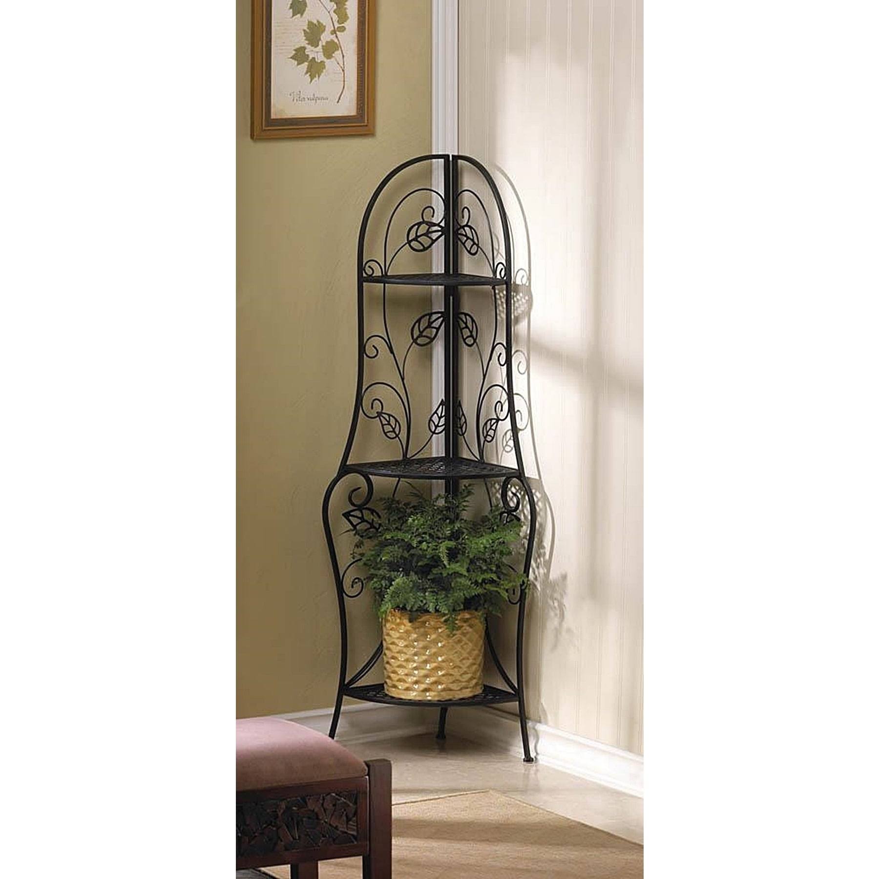 BSD National Supplies Dover Decorative Metal Corner Rack
