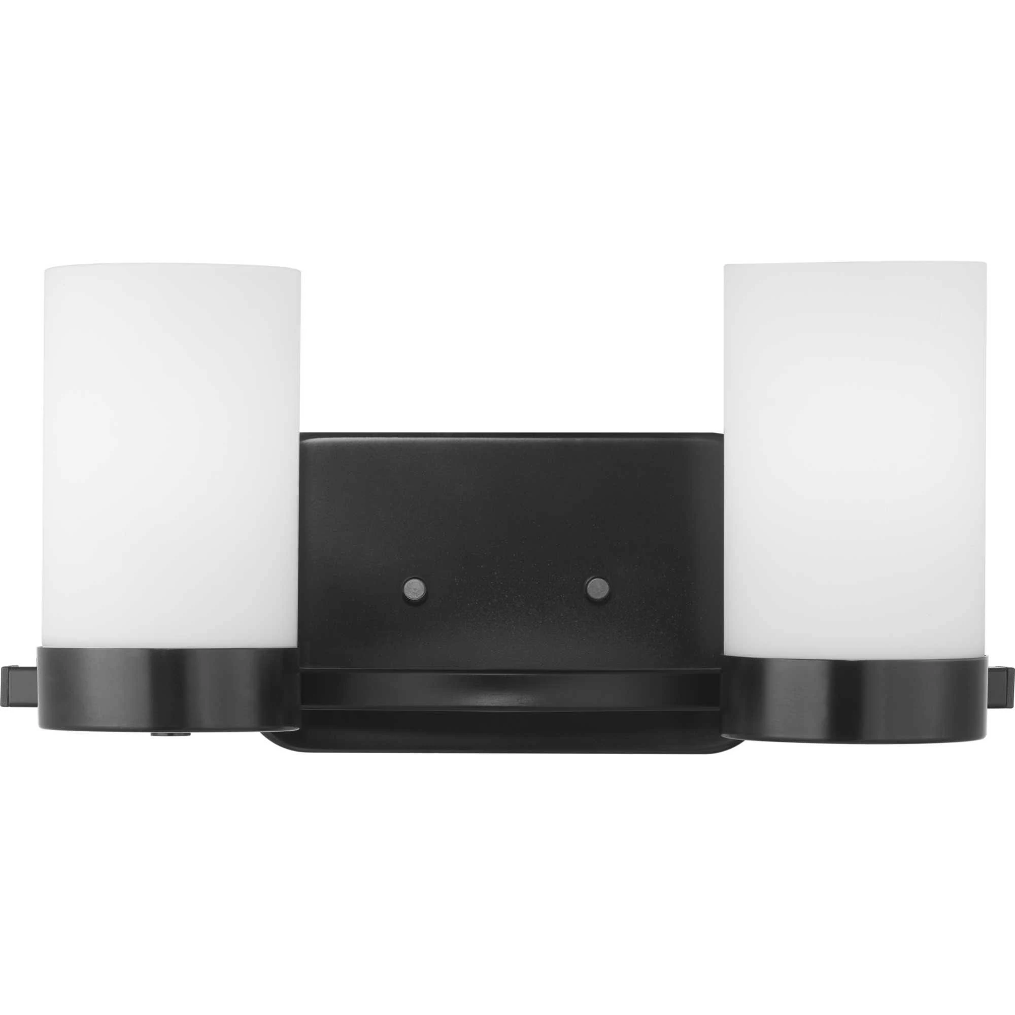 Progress Lighting Elevate Bath u0026 Vanity Black 2 Light