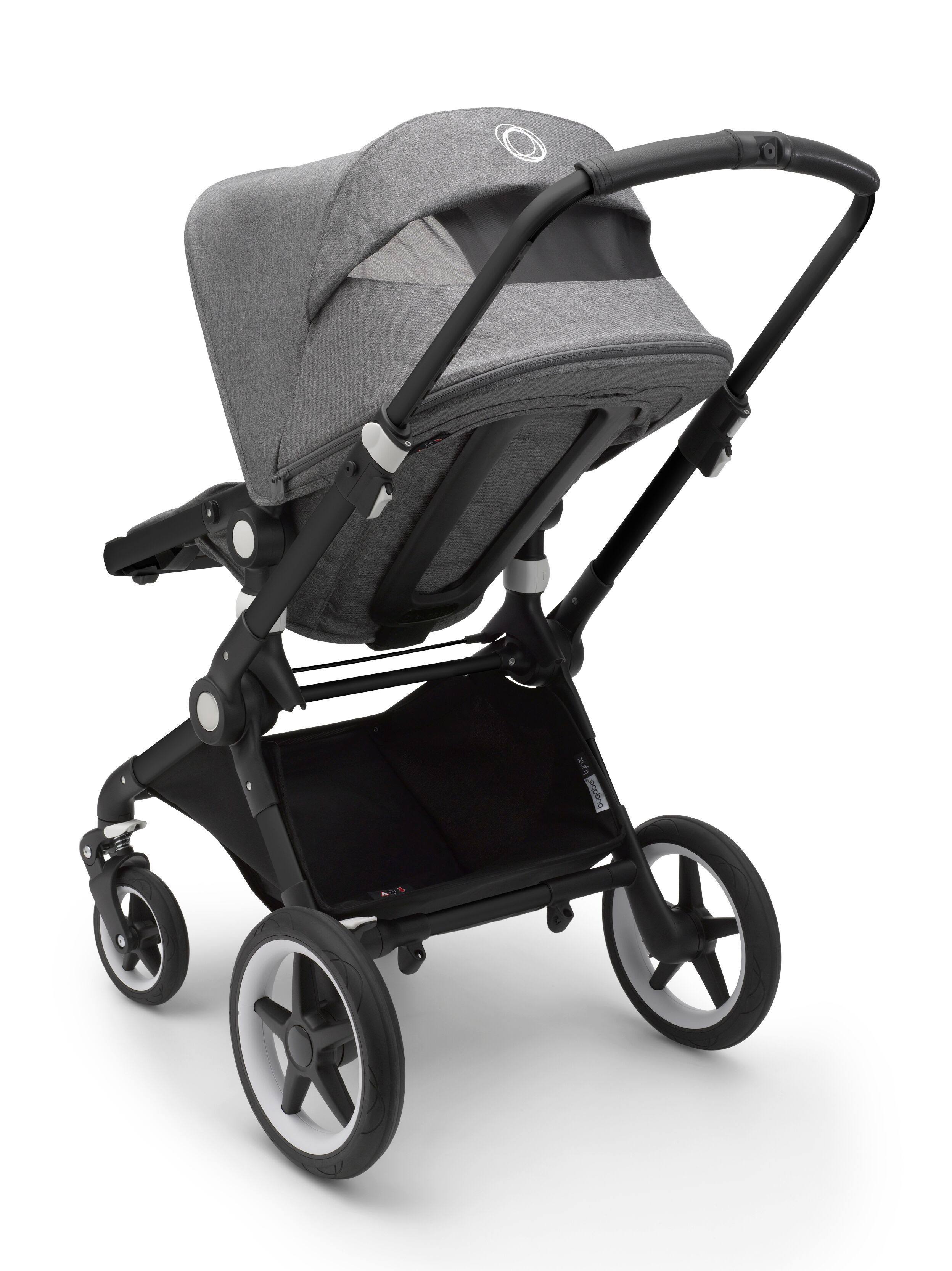 Bugaboo Lynx Complete Stroller - Aluminum/Black/Fresh White