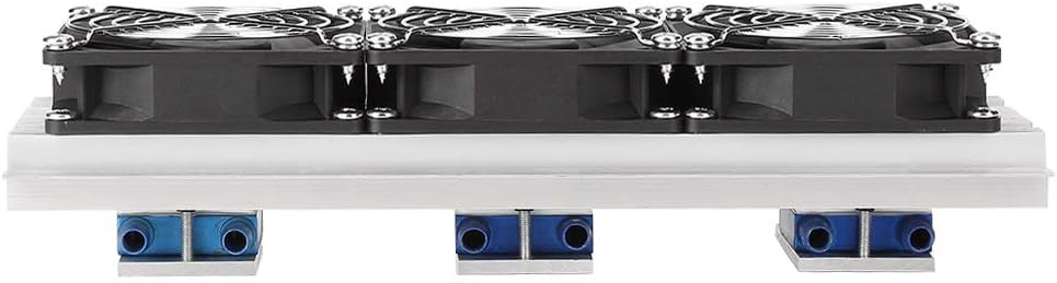 Hilitand Trinuclear Semiconductor Cooler Peltier Refrigeration DIY Air Cooling Device DIY Cooling System for Small Space Cooling