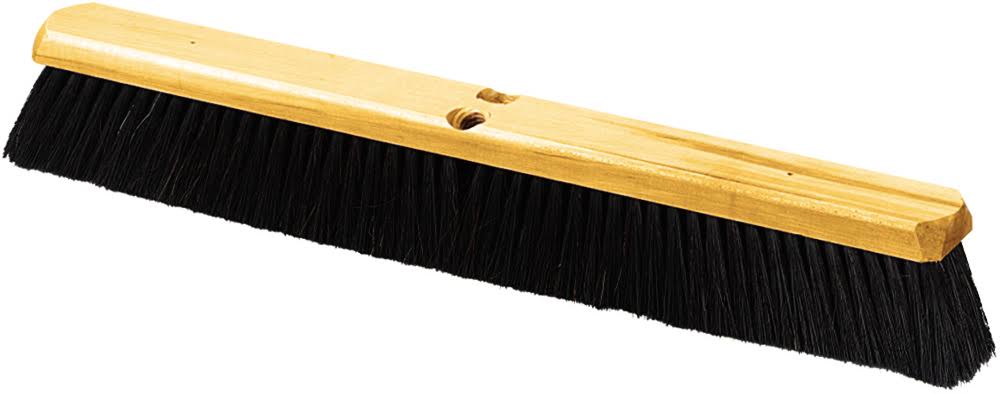 Carlisle (4513600) Black Flo Pac 24x22 Tampico Floor Sweep