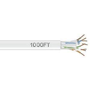 Black Box GigaTrue Bulk cable - CAT 6 - UTP 1000 ft - White 550