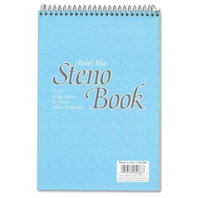 Tops 25-289 Gregg Ruled Steno Book Pink, Pack of 72