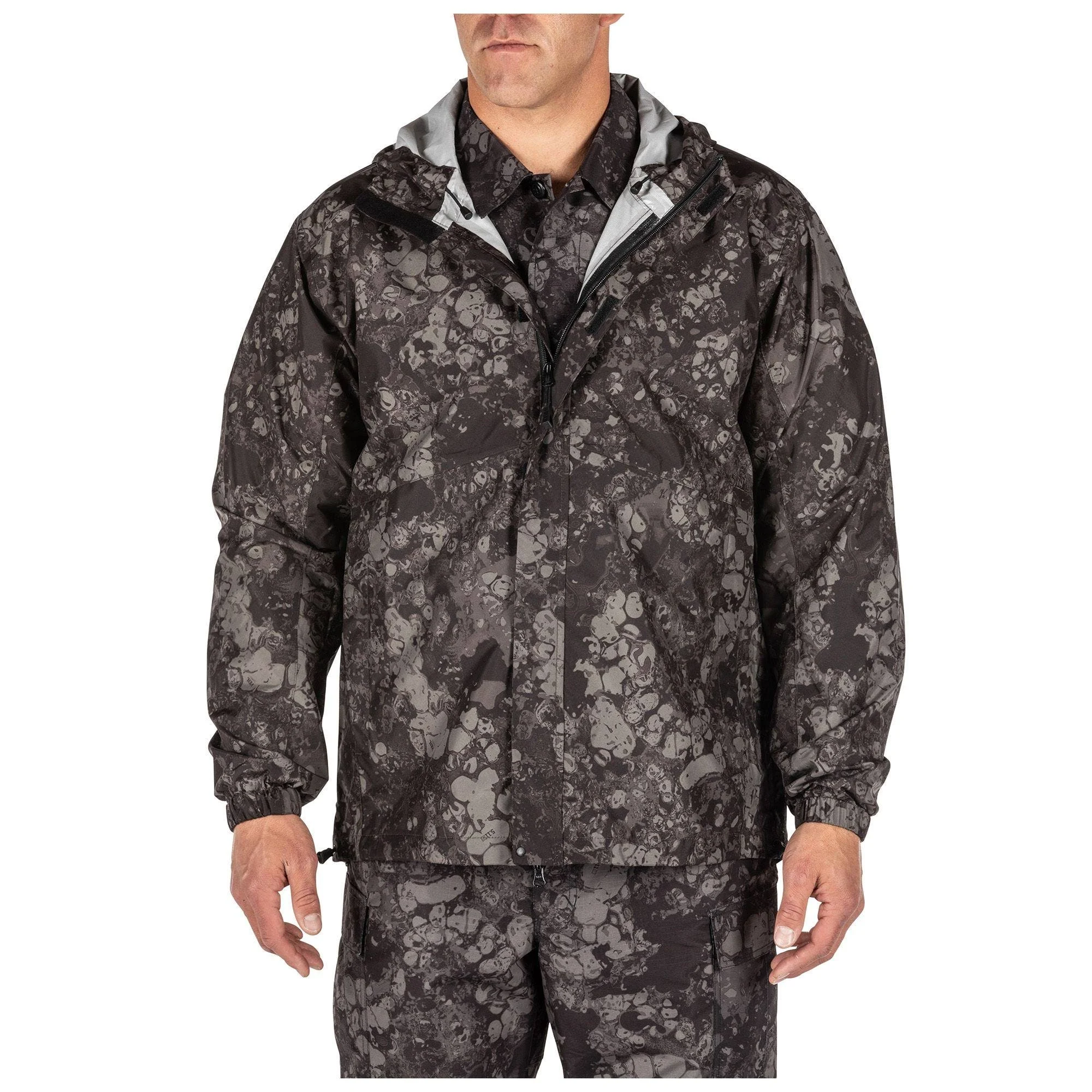 5.11 Tactical Geo7 Duty Rain Shell, Night - 48353G7-357-2XL