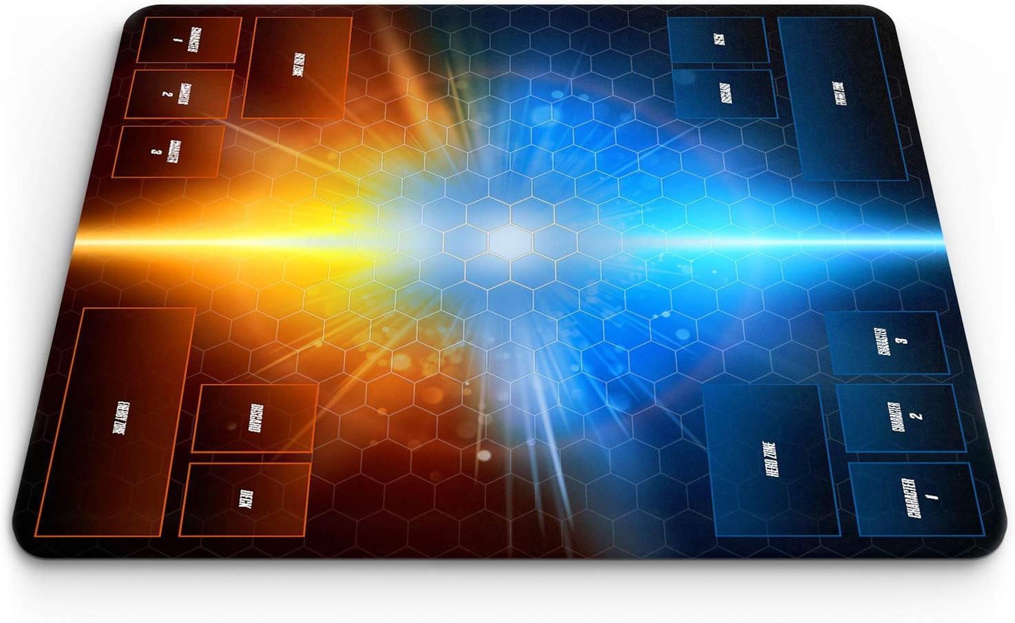 Go Fans Go 2 Player Playmat for Bakugan Table Card Game Pack of 2