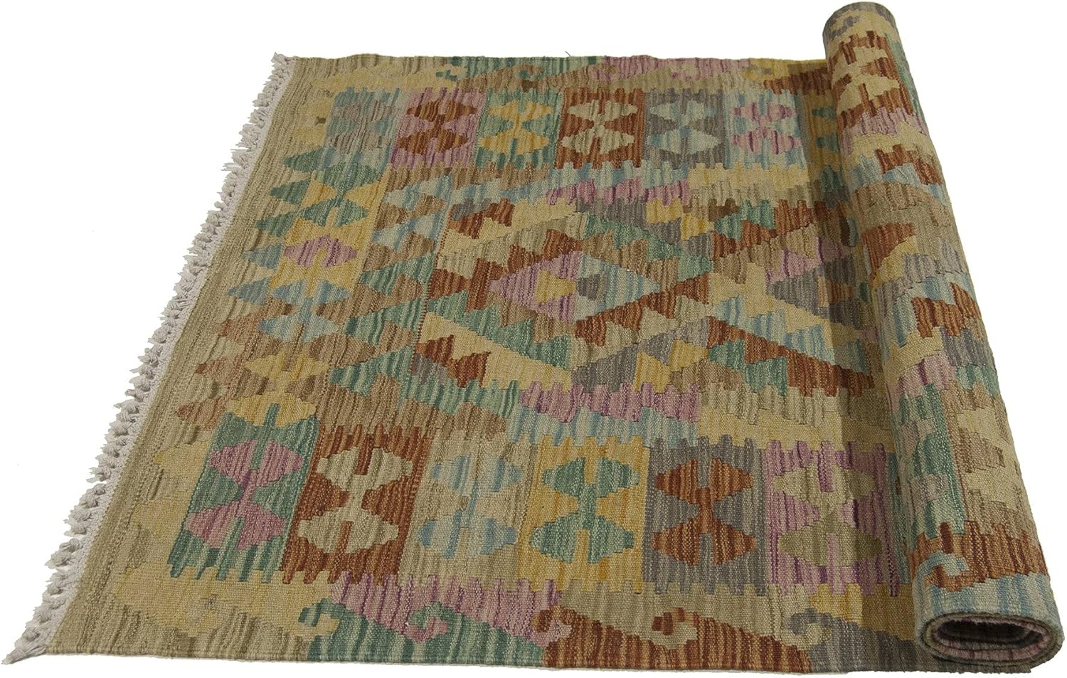 Galleria farah1970 203x104 cm Autentik Kilim Kelem Original Hand Made Classic STYL Pack of 2