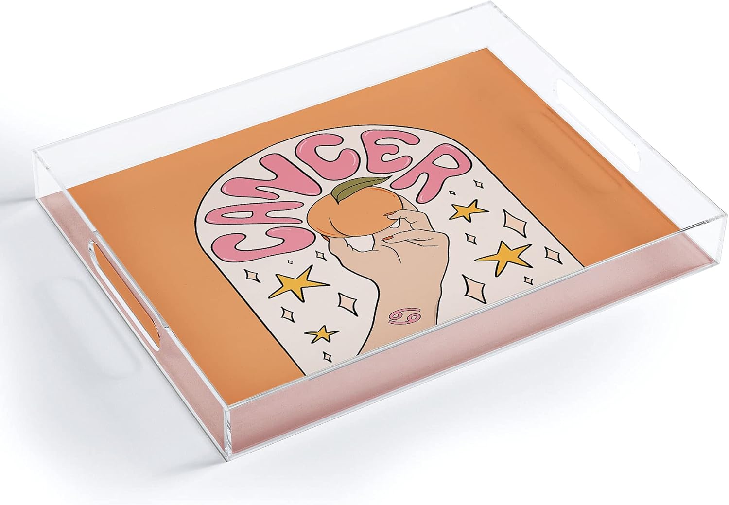 Society6 2021 Acrylic Tray, 15 1/2