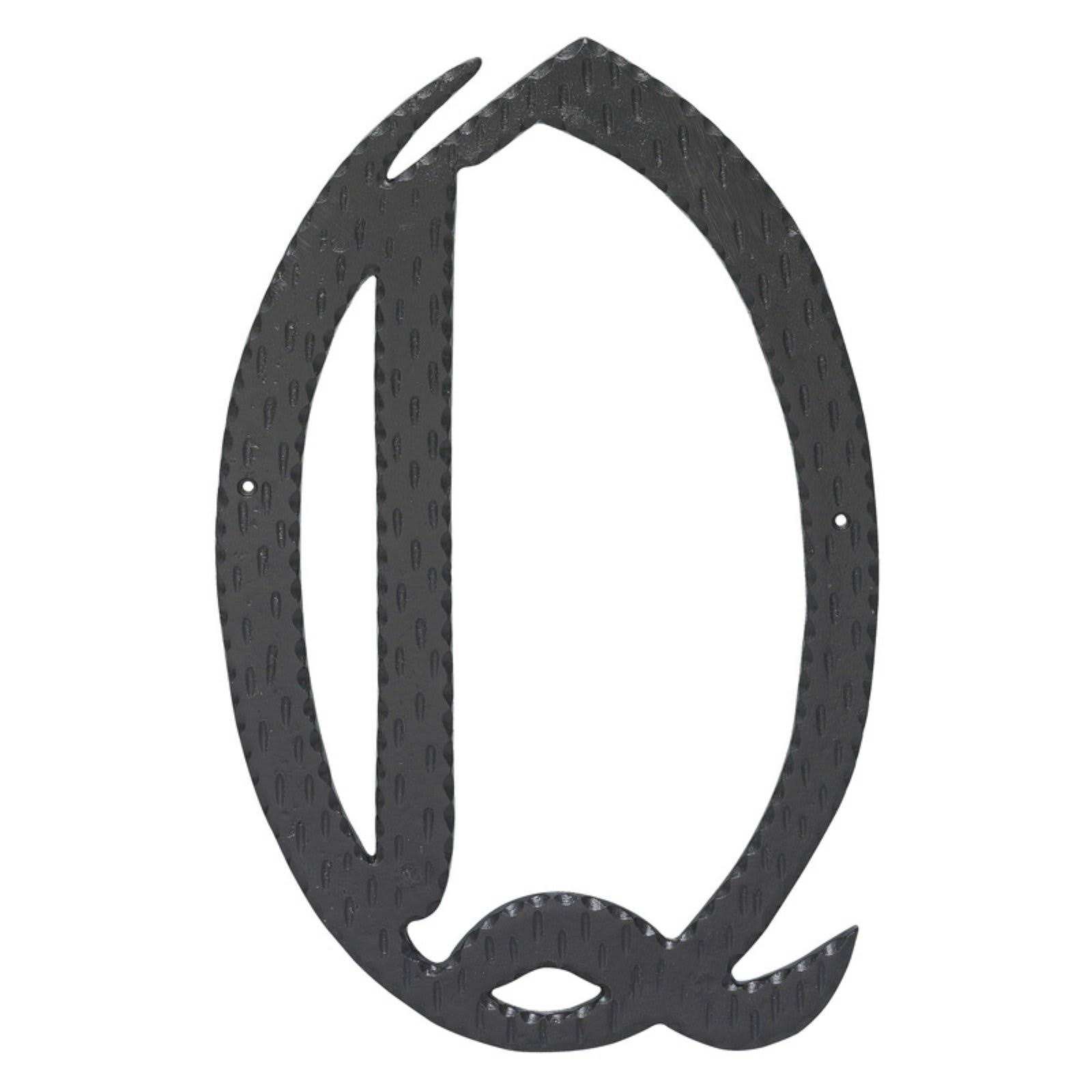 Montague Metal Products 24 in. Home Accent Monogram Q
