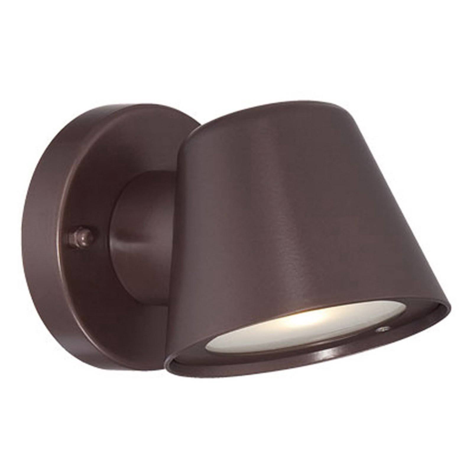 Acclaim Lighting LED 1 Light Outdoor Wall Sconce Light Fixture, Architectural Bronze