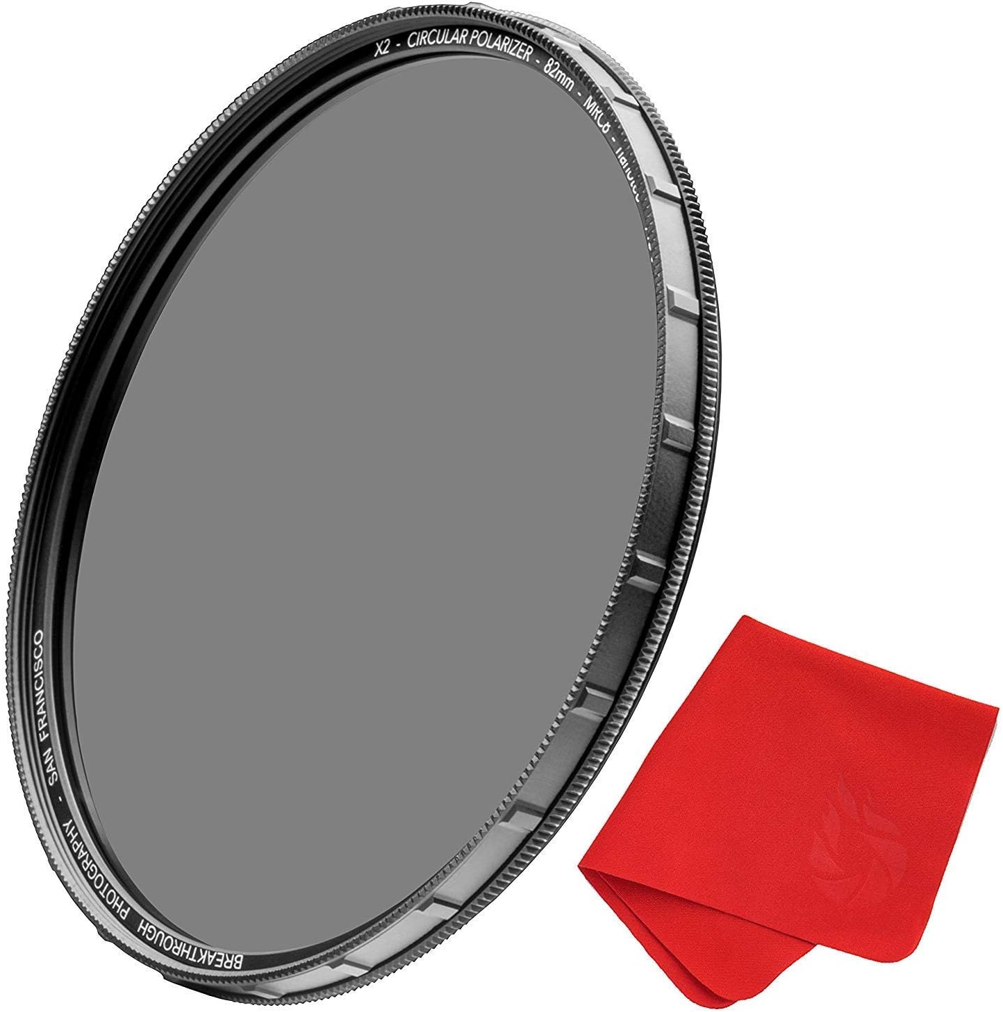 58mm X2 CPL Circular Polarizing Filter for Camera Lenses - AGC Optical Glass Polarizer Filter with Lens Cloth - MRC8 - Nanotec Coatings - Weather Sealed by Breakthrough Photography Pack of 2