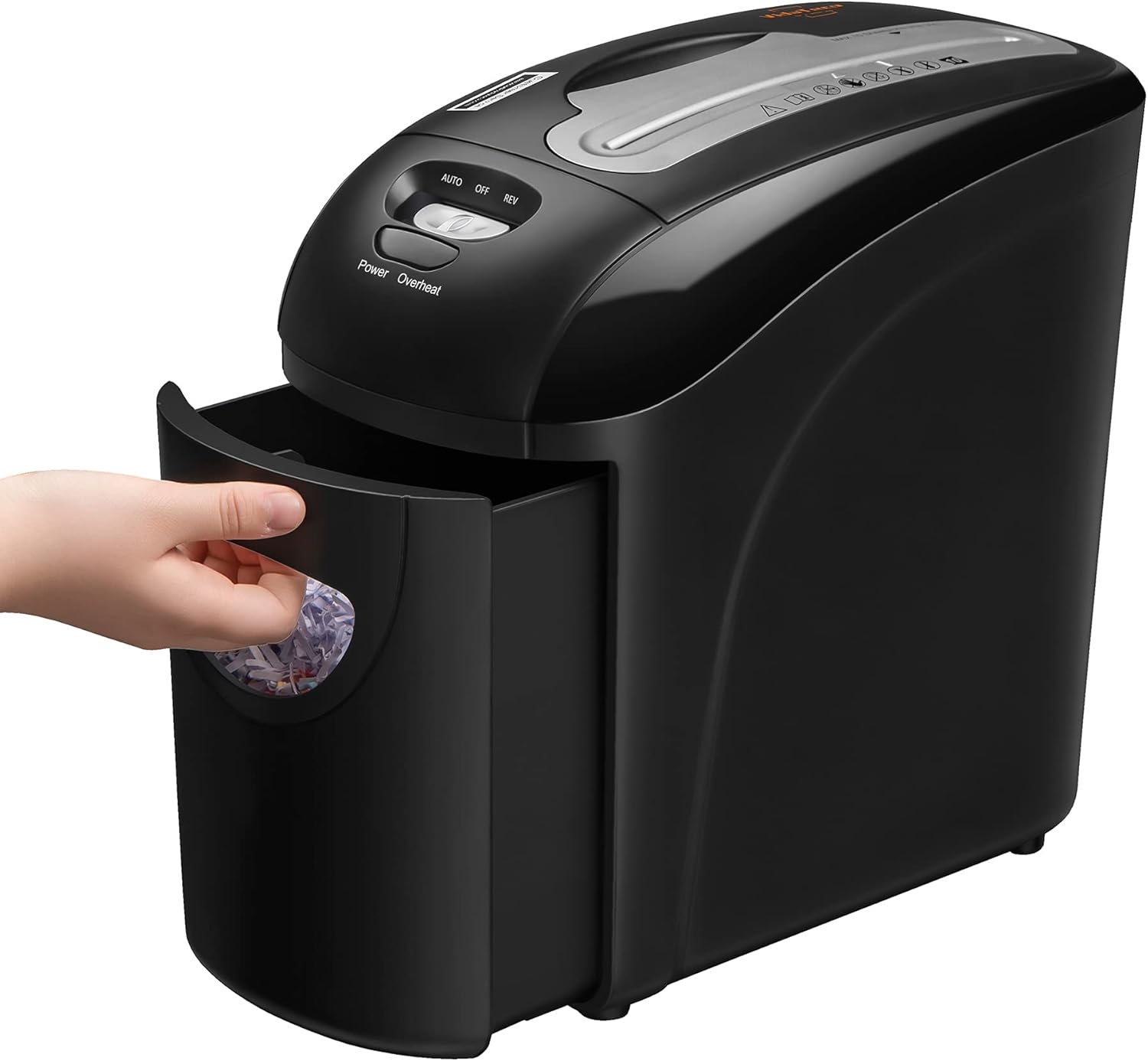 Small Shredder for Home, VidaTeco 10-Sheet Micro Cut Shredder with US Patented Cutter,Higher Security P-4,Card/Paper Shredder for Home Office Use with Jam Proof System,2.65-Gallon Pull Out Basket(ETL) Pack of 2