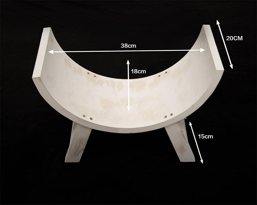 K Kackool Newborn Photo Props Wooden Stool Props for Baby Photoshoot Baby Photograhy Props