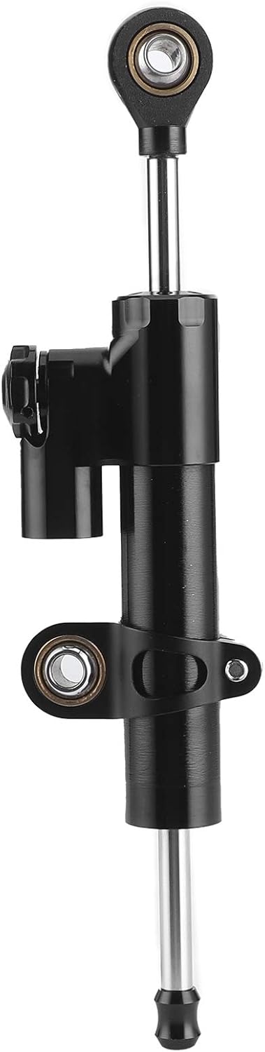 Acouto Motorcycle Steering Stabilizer, T6061‑T6 Aluminum Universal Motorcycle Steering Damper Stabilizer Adjustable Motorbike Damping System
