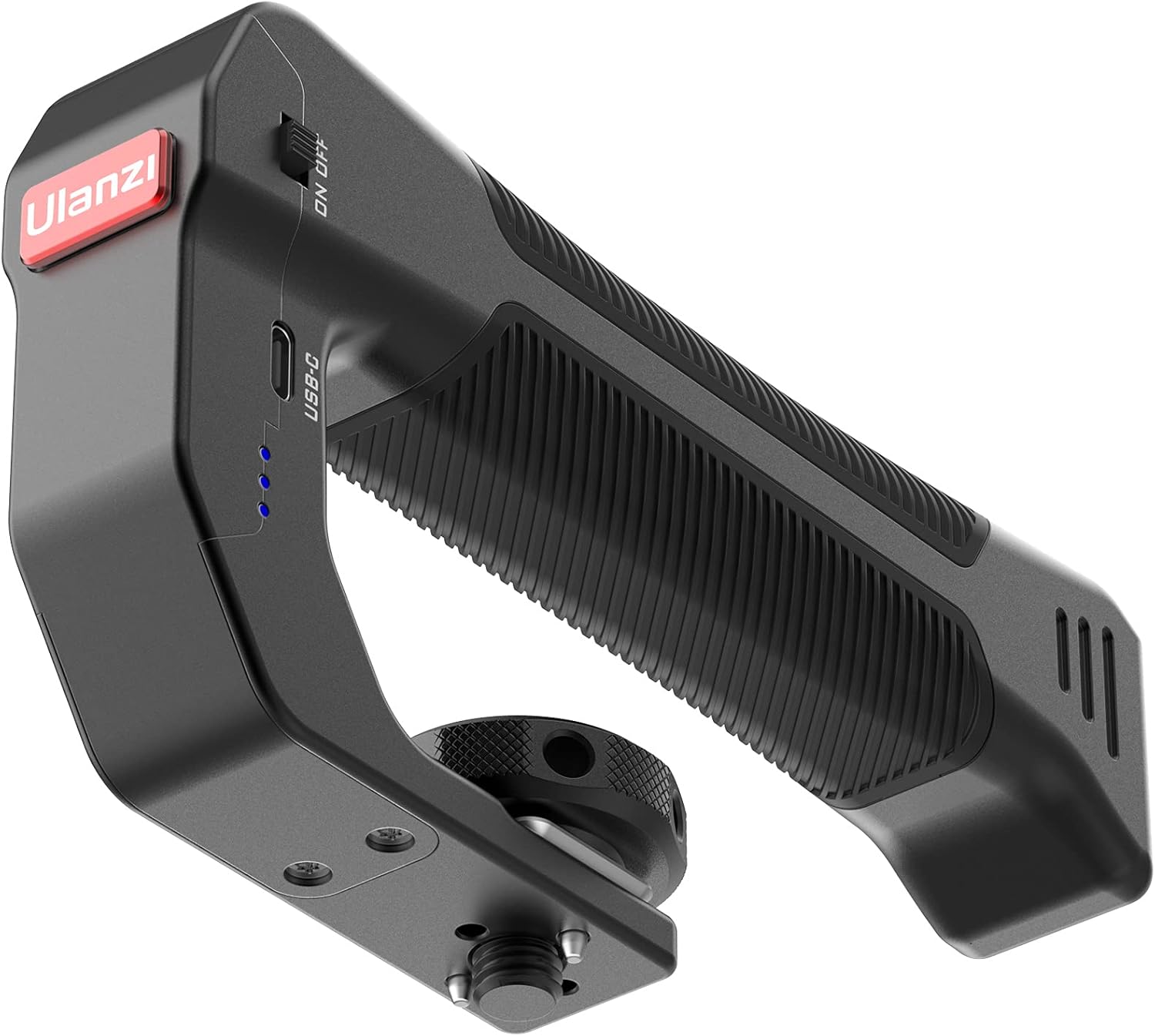 UURig R051 Camera Top Handle Rechargeable Battery Grip with Arri Locating Pin Mount Pack of 2